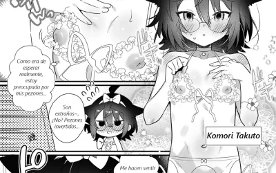 Lee manga hentai femboy del artista Marui Shiro y Shikakui Kuromaru. Una jovencita femboy es sorprendido por su amigo mientras se prueba lencería. Su amigo le folla el culo y se lo rompe llenándole el trasero de semen caliente.