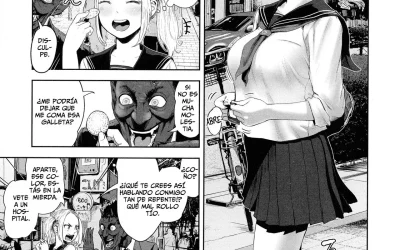 Disfruta manga hentai del artista Gesundheit que muestra como una joven estudiante rechaza dar una galleta a un desconocido. Acabará encerrada en una habitación misteriosa donde para escapar de ella tendrá que practicar sexo y humillaciones por largo tiempo.