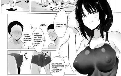 Lee doujinshi adulto de artista Akire. Marido ofrece a otros hombres a que utilicen a la joven zorra de su mujer. Encuentra mangas hentai de esposas infieles mientras el marido se toca en español gratis. Comics porno XXX netorare de internet.