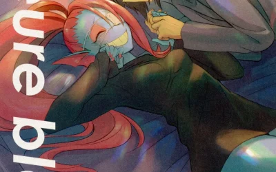 Lee doujinshi XXX furry del artista Noaharbre. Relación amorosa y sexual entre Frisk y Undyne en parodia adulta de Undertale 12 años después del VP. La joven es una furra acuática a la que el chaval le da amor.