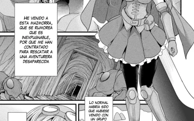 Lee manga hentai del artista Gekka Kaguya. Una aventurera futanari, con enorme verga, tiene el poder de un hombre cuando tiene una erección. La futa tiene que follar el coñito estrecho de una exploradora atrapada en una pared dándole semen caliente.