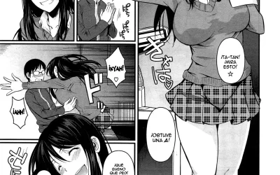 Lee manga hentai del artista Fuetakishi donde un virgen nerd de instituto se folla a la estudiante más puta del centro escolar que ha estado ayudando a estudiar. Su plan era cobrarse el estudio con su tierno coño.